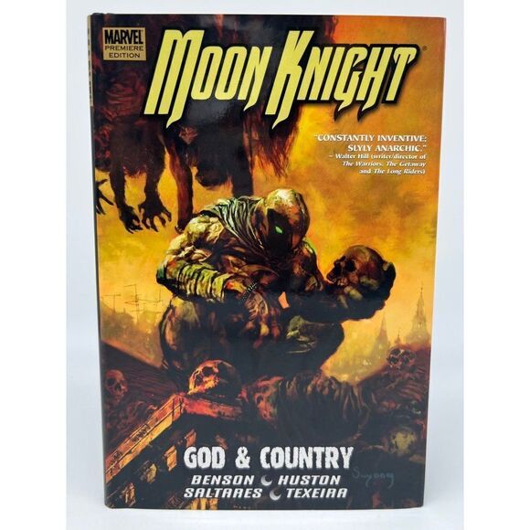 Moon Knight - Volume 3: God & Country Hardcover Book - Picture 1 of 3